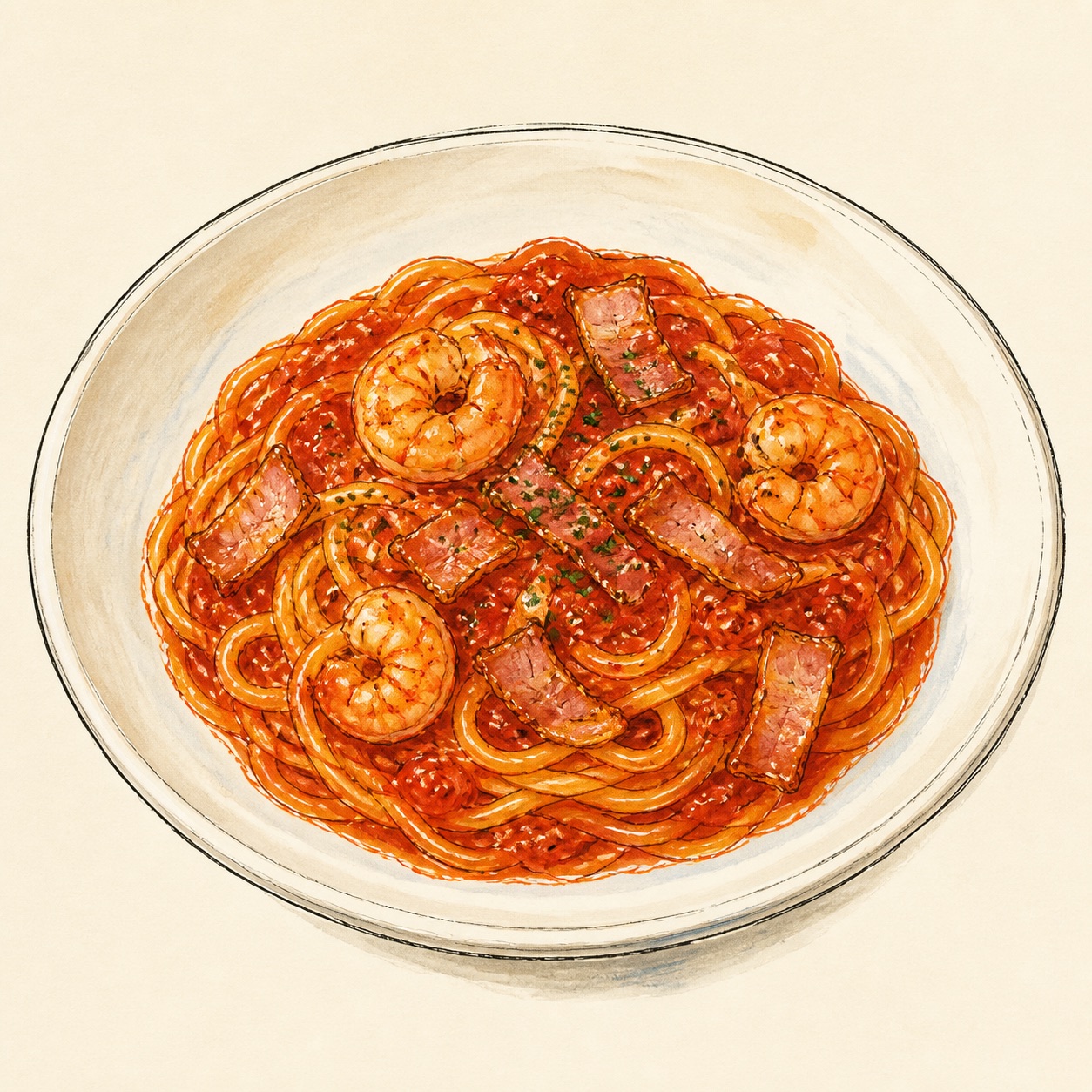Spicy Tomato Pasta